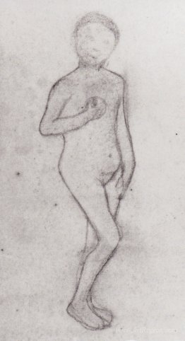 Nude Girl standing