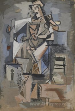 Untitled (Cubist Figure)