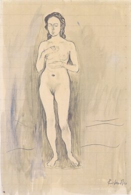 Female Nude (Study for "Truth")