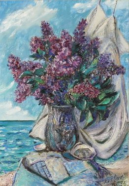 Lilacs by the Sea