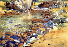 Brook among Rocks