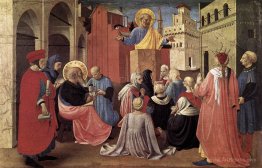 St. Peter Preaching in the Presence of St. Mark