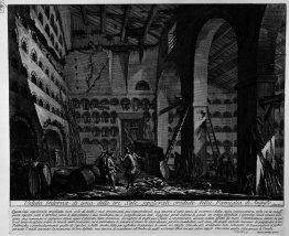 The Roman antiquities, t. 2, Plate XLII. Interior view of one of