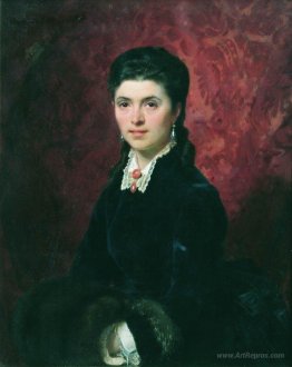 Portrait of Elena Grigoriyevna Tolstaya