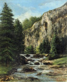 Study for Landscape with Waterfall