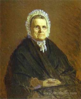 Portrait of Theodora Saltykova, the Painter`s Mother in Law