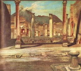 Pompeji Have (House of the Chirurgus with the Vesuv)