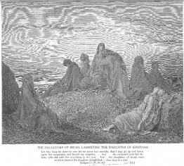 Israelite Women Mourn with Jephthah's Daughter