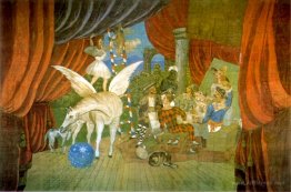 Curtain for the ballet "Parade"