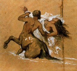 Centaur and nymph