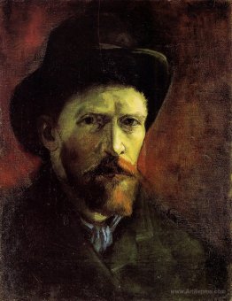 Self-Portrait with Dark Felt Hat