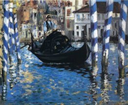 The grand canal of Venice (Blue Venice)