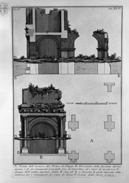 The Roman antiquities, t. 4, Plate XLVI. Proof of the Portico of