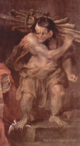 Caliban from "The Tempest" of William Shakespeare