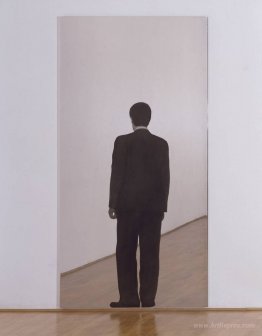 Standing Man (Mirror Painting)