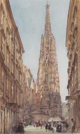 The St. Stephen's Cathedral in Vienna