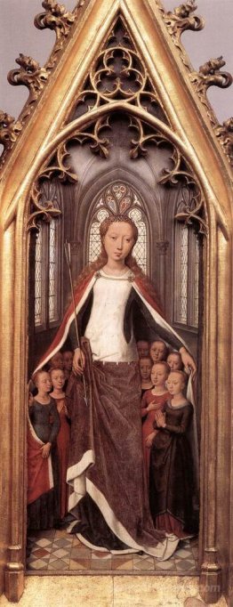 St. Ursula and the Holy Virgins, from the Reliquary of St. Ursul