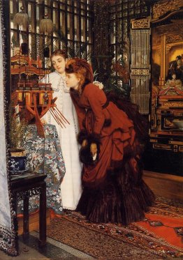 Young Ladies Looking at Japanese Objects