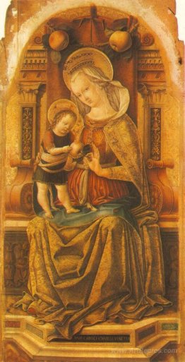 Madonna and Child Enthroned