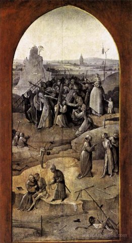 Triptych of Temptation of St Anthony