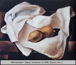 Still Life with Two Lemons