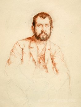 Self-Portrait with Beard