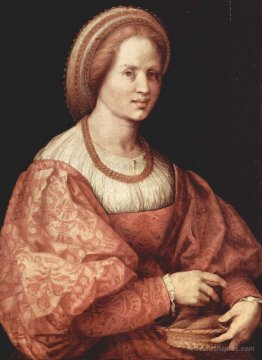 Portrait of a Lady with Spindle Cup