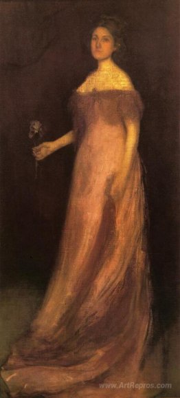 Rose and Green: The Iris - Portrait of Miss Kinsella