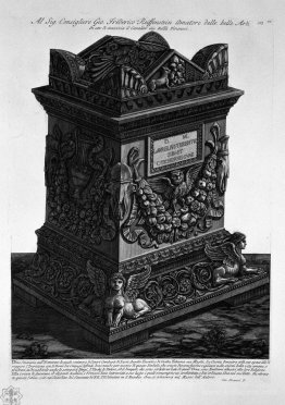 Urn of marble containing the remains of Lucius Aurelius Terenten