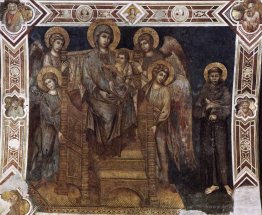 Madonna Enthroned with the Child, St. Francis and Four Angels