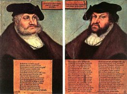 Portraits of Johann I and Frederick III the wise, Electors of Sa