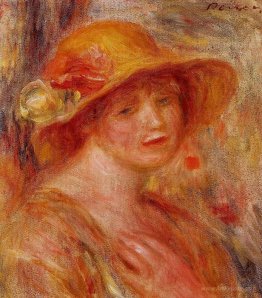 Woman in a Straw Hat