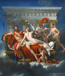 Mars Disarmed by Venus and the Three Graces