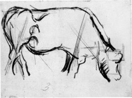 Study for Composition VIII (The Cow)