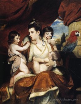 Lady Cockburn and her Three Eldest Sons