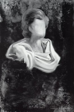 Untitled (Female Bust with Draped Cloth)