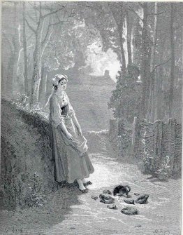 Illustration for The Milkmaid and the Milk Can