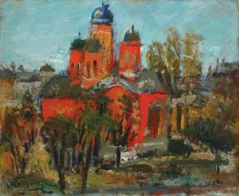 Red Church Landscape