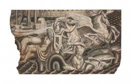 Study for the Chariot of Poseidon Mural