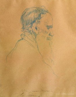 Portrait of Leo Tolstoy