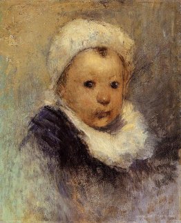 Portrait of a child (Aline Gauguin)