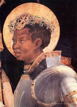 St. Maurice (detail from The Meeting of St. Erasmus and St. Maur