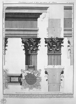 Demonstration in large parts of the interior of the Pantheon