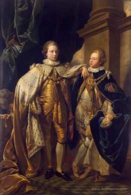 Portrait of George, Prince of Wales, and Prince Frederick, later