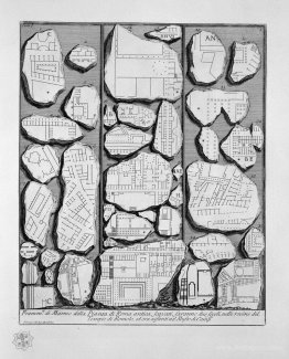 The Roman antiquities, t. 1, Plate IV. Map of ancient Rome and