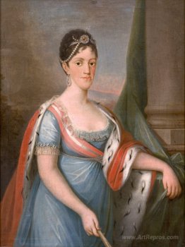 Portrait of D. Carlota Joaquina, Queen of Portugal