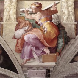 Sistine Chapel Ceiling: Libyan Sibyl