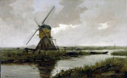 Landscape with a mill