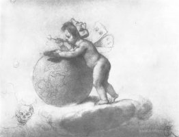 Putto with a globe