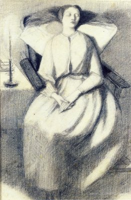 Elizabeth Siddal Seated in a Chair